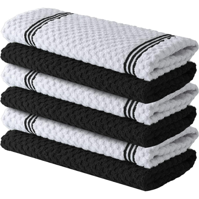 Linge à vaisselle, Noir
