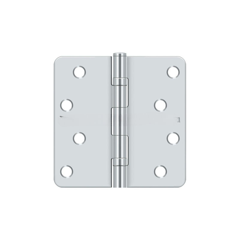 Steel Hinge, Polished Chrome