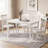 Solid Wood Space Saving Kitchen Dining Set-1432970627
