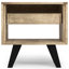 Table de bout moderne