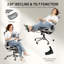 HOMCOM Ergonomic Office Chair High Back Mesh Desk Chair Footrest-1787554173