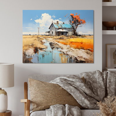 " Farmhouse Farmstead Abstraction III "