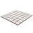 Galleria Taj Mahal 2" x 2" White Matte Porcelain Mosaic Floor and Wall Tile