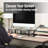 Mind Reader Adjustable Metal Monitor Stand, Ergonomic Desktop Riser, Ventilated Mesh Platform, Height Adjustable with Storage Space, Supports Up to 44 lbs, Set of 2
