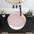 Theo Ceramic Circular Vessel Bathroom Sink-109021077