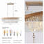 Lustre rectangulaire moderne en cristal Modern Industrial-130217988