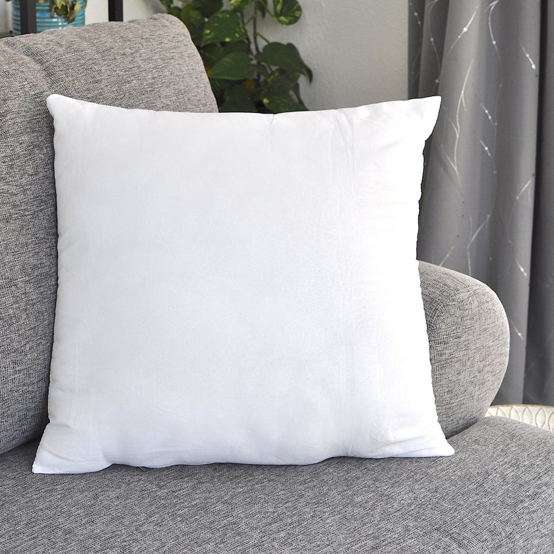 Solid Reversible Pillow Insert, Poly Fiber, 16"H x 16"W