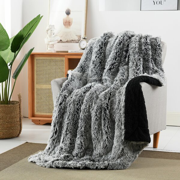 Everly Quinn Edenborn Knitted Throw Blanket & Reviews | Wayfair