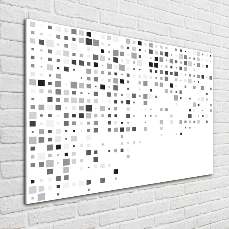 Abstraction Squares - Unframed Art Prints on Glass
