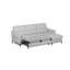 Falkirk Leather Corner Sofabed-1079921797-1079921794