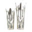 Vase en aluminium avec corps en fusion-529574512