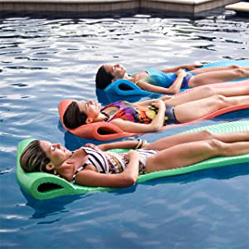 TRC Recreation Serenity 1.5" Thick Vinyl Swimming Pool Float Mat, Pink