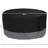 Johns Two-Tone Fire Pit Cover with Drawstring Closure - 25" x 80" - Gray/Black-535170662-423187042