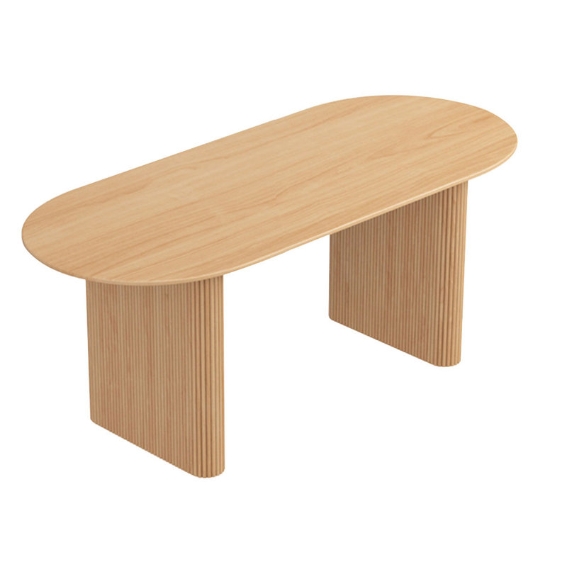 Table de salle à manger Burlywood, H 29,53 po x L 78,74 po x l 35,43 po