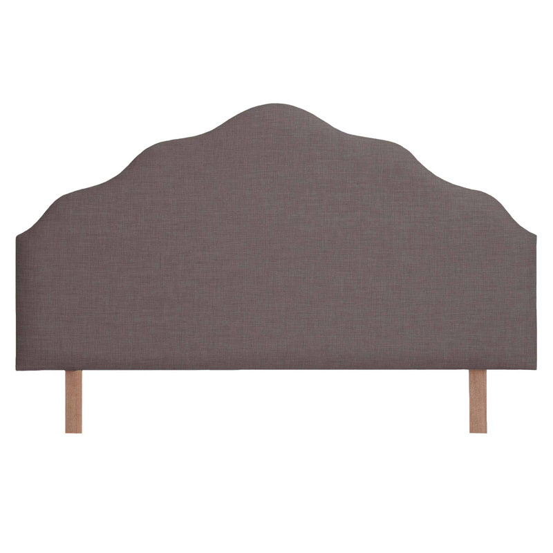 Aimantas Upholstered Headboard, Double (4'6), Slate