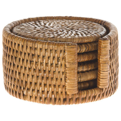 Ensemble de sous-verres Everard avec support