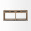 Console en bois massif Alex 72 "