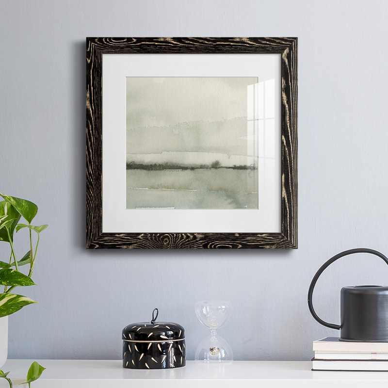 Winter Reflections I-Premium, reproduction encadrée - prête à être accrochée, H 31,5 po x l 31,5 po x P 1 po, Cadre noir
