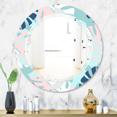Miroir mural Floral
