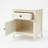 Vienna 1-Drawer Nightstand with Cabinet Storage, Set of 2 – Ivory