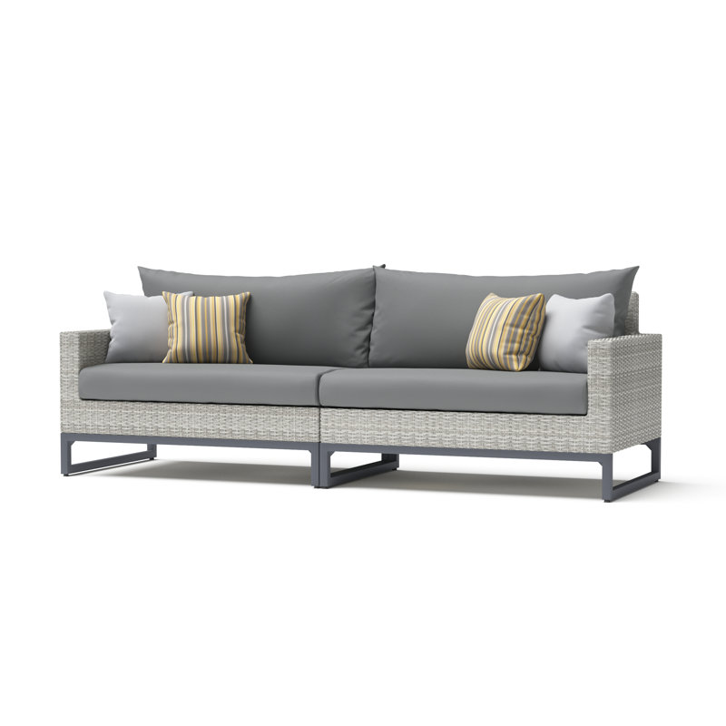 Milo Sunbrella Canapé - Gris anthracite, Gris, Gris