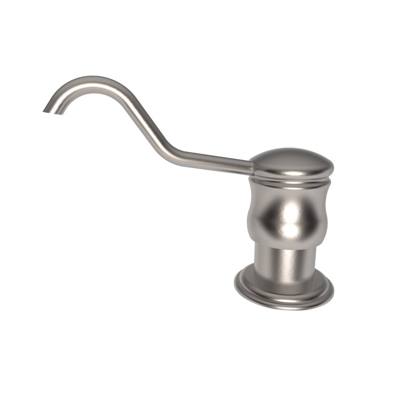 Chesterfield Soap or Lotion Dispenser, Stainless Steel (PVD)