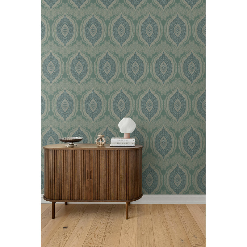 Papier peint Beckenham Designs, Vert mer