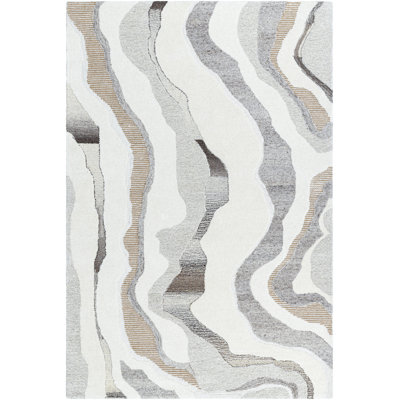 Richland Hand Tufted Camouflage Area Rug