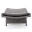 Chaise longue en osier Crete