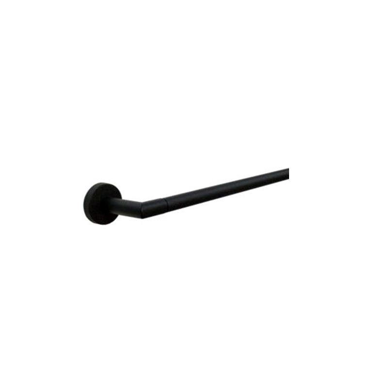 Barre à serviettes murale 34,055 po Swirl, Noir