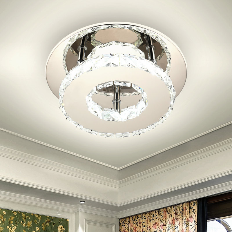 1-Light Semi Flush Mount