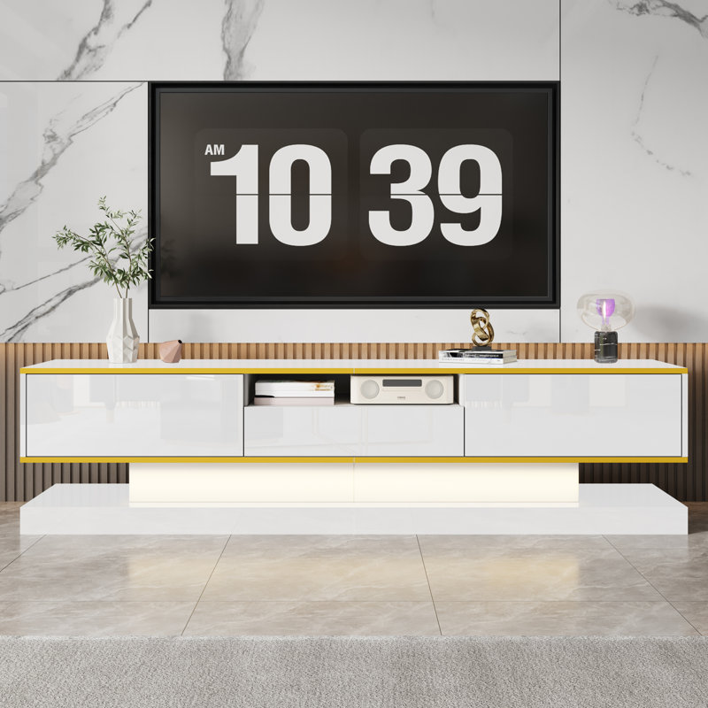 TV Stand for TVs up to 75", White