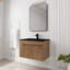 Meuble-lavabo de 30 pouces avec lavabo en céramique et tablette ajustable