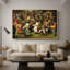 La danse du mariage (2), v. 1566-Peter Bruegel l'Ancien, toile tendue avec châssis-1311408611-1311408617
