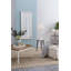 Miroir de plancher blanc vieilli 24 po x 60 po