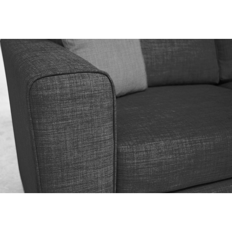 Ophelia Sofa, No, Charcoal
