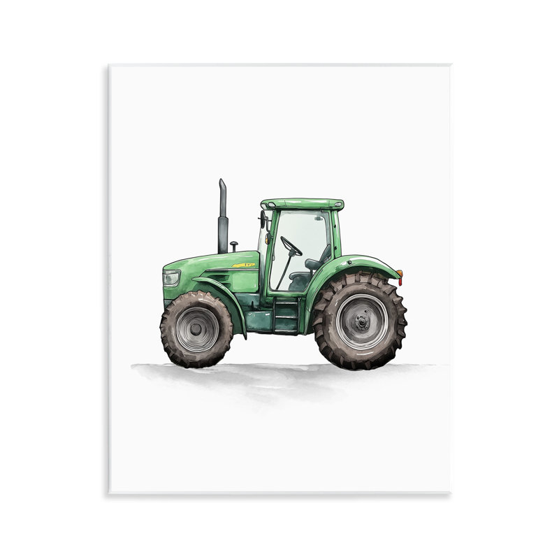 "Tracteurs en état de marche", art par Christine Simpson
