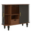 Buffet de bar 39 po avec porte-verres et porte-bouteilles 39 po Modern-1973057961