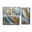 Plumes dorées V - impressions sur toile 4 panneaux-1884341005-1884341004