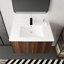 Meuble-lavabo à fermeture en douceur avec lavabo, 30 po pour petite salle de bain, 30 po x 18-00630 CAW (emballage KD)