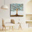 Peinture décorative sur toile