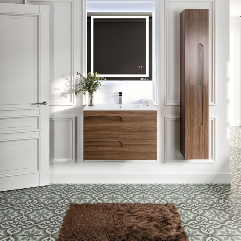 Ensemble de meuble-lavabo simple mural 32 po Alberthe