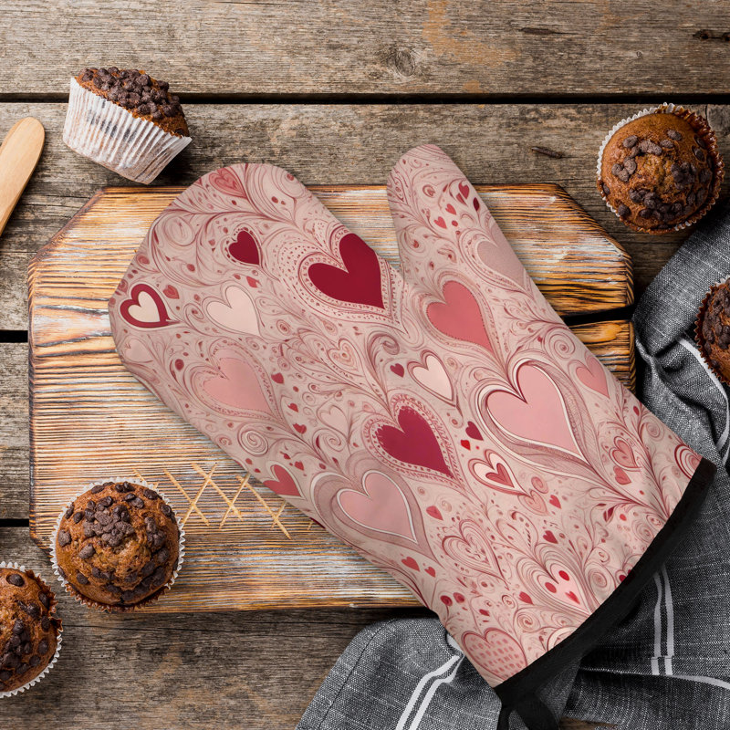 Couvre-lit romantique en coton Rosy Glow