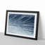 Rising of the Wave in Blue - Picture Frame Painting Print-55598204-55598206