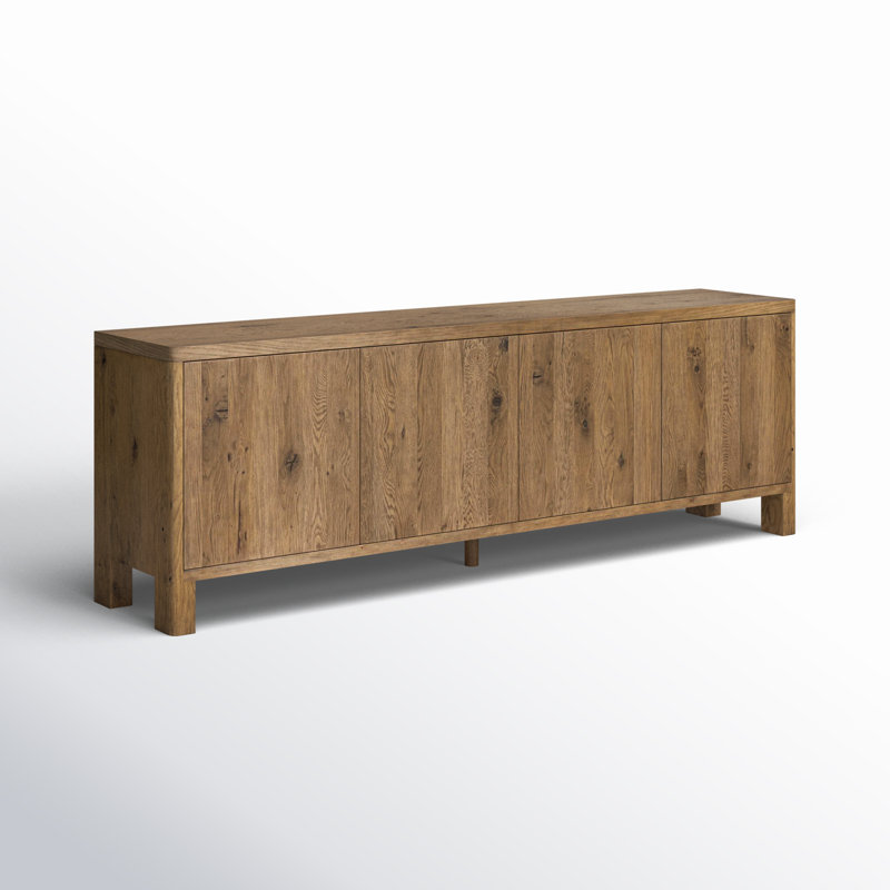 Noeline 94'' W Sideboard, Resawn Worn Oak