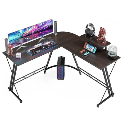 L-Shaped Steel Writing Desk and Computer Desk