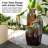 Outdoor Ceramic / Porcelain Weather Resistant Fountain with Lights-1432407703