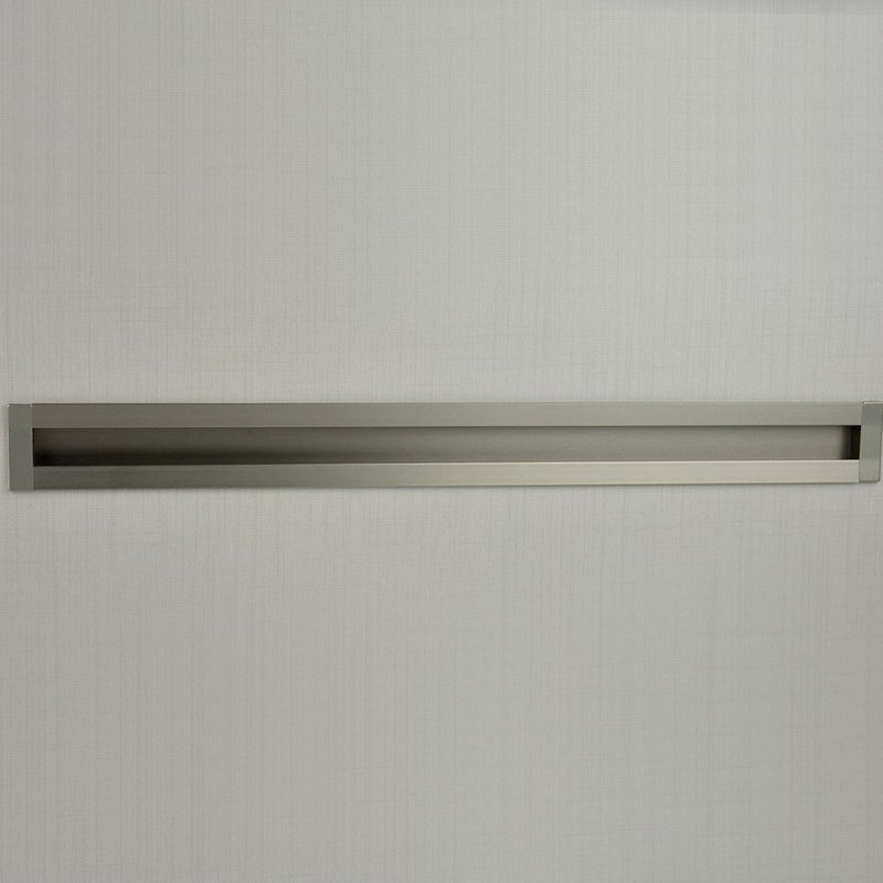 Smart 11 1/4" Center to Center Recessed Pull, Stainless Steel