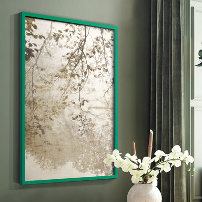 Fresque, reproduction encadrée - bois massif