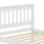 Lit plateforme double Camille avec table de chevet-305569804
